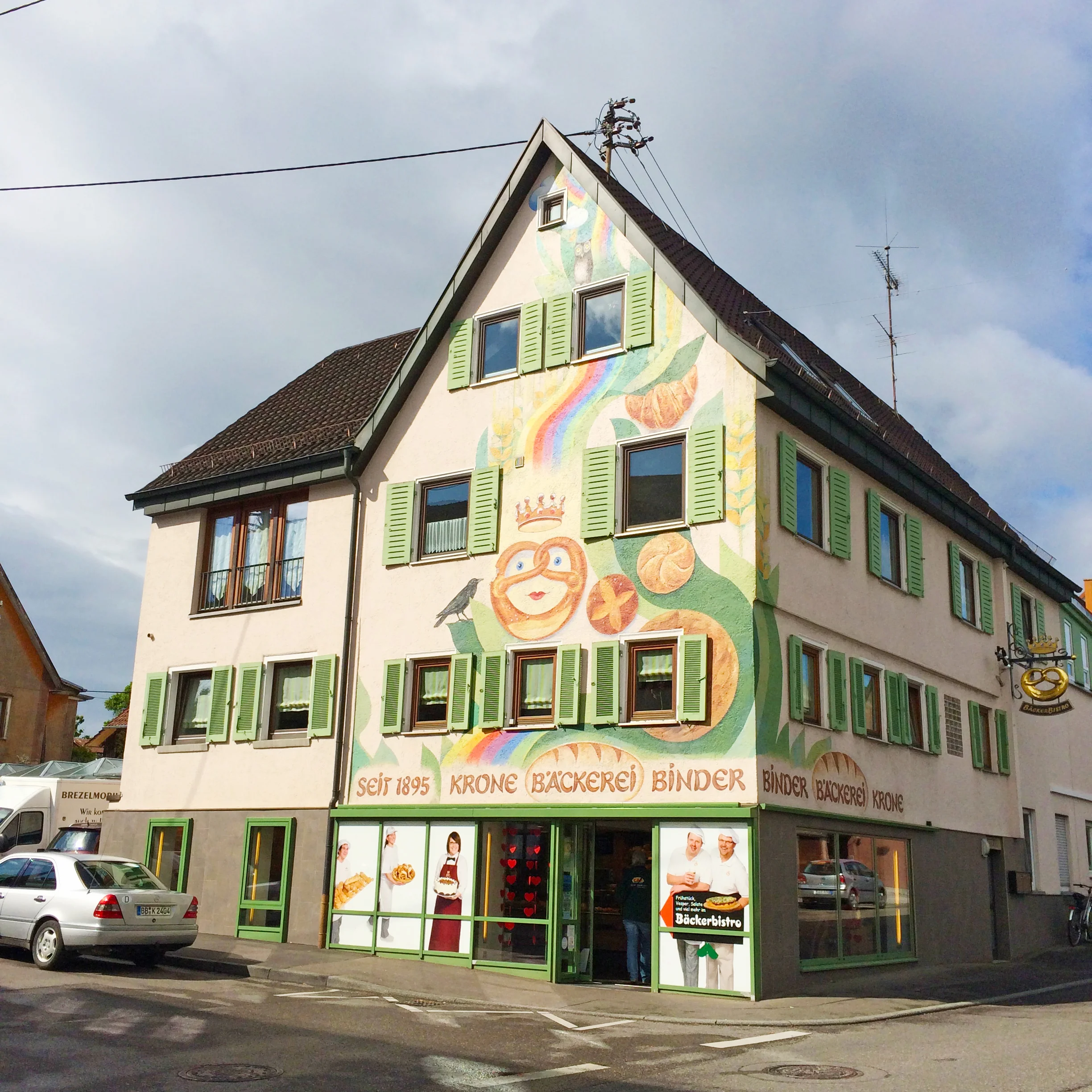 It's such a cute little German town! This is the bakery :)