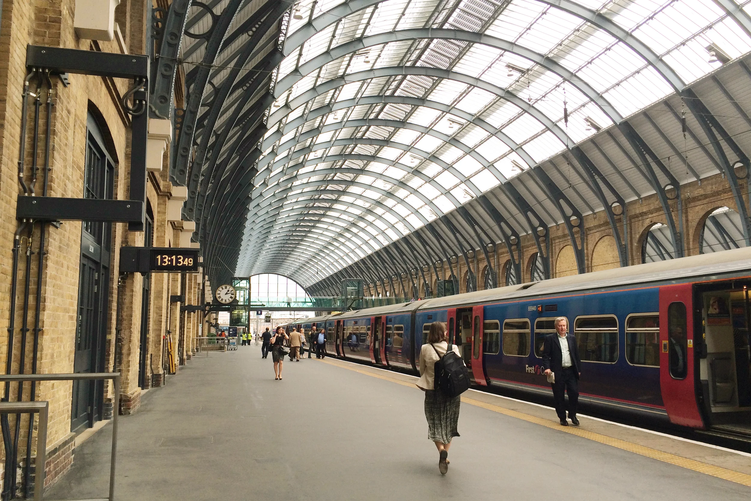 King's Cross Station, where you catch your train to Hogwarts :)