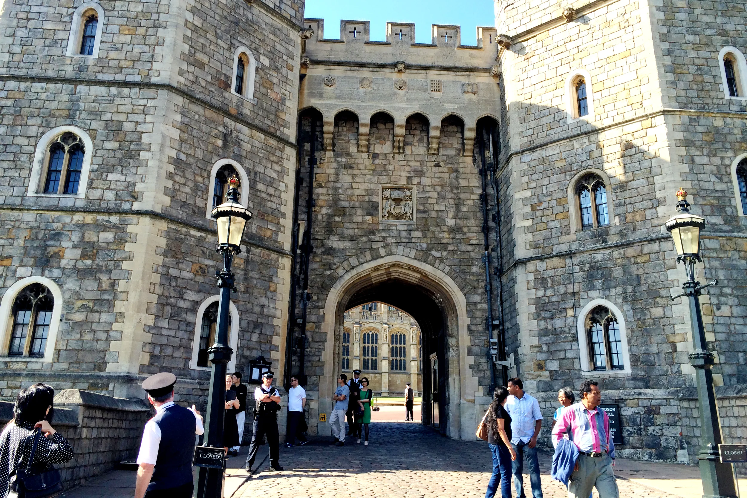 The gate.