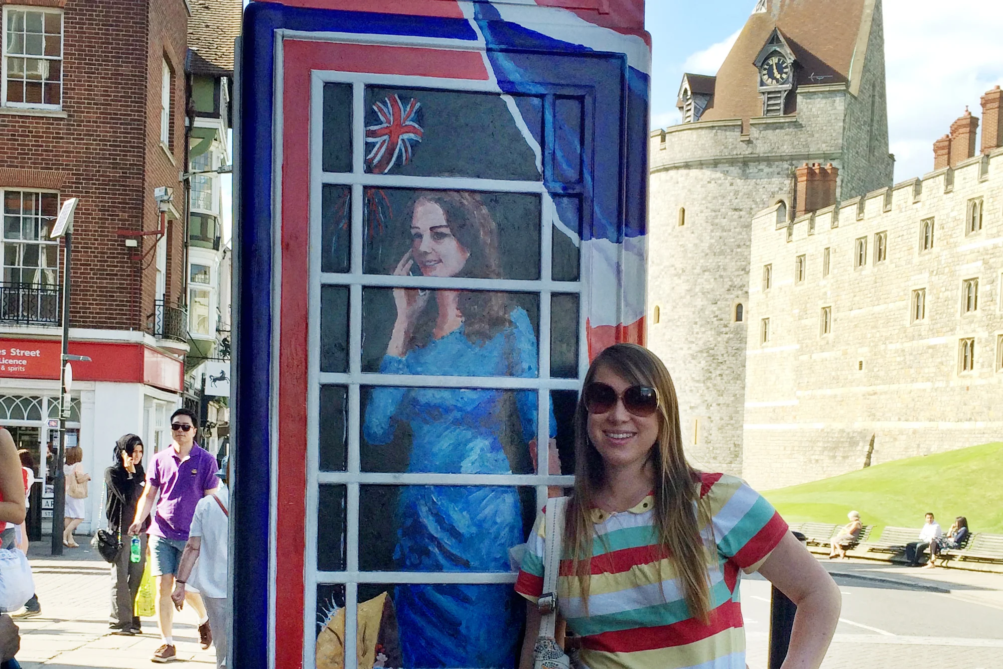 But we did see Kate Middelton, sort of.
