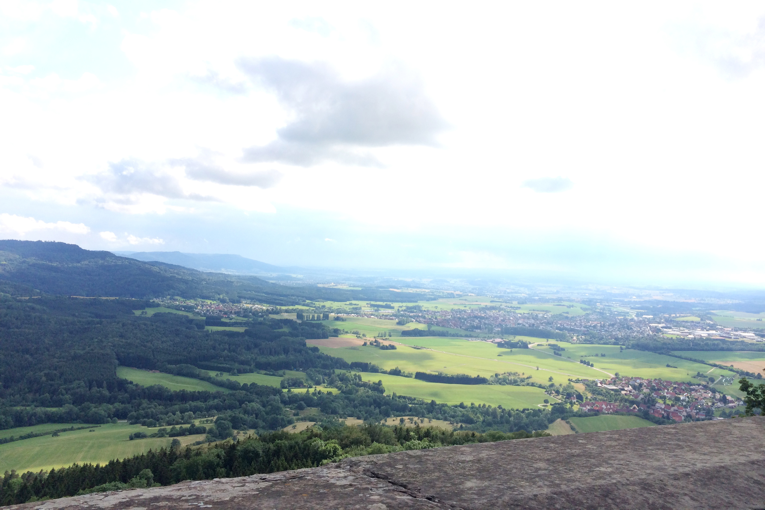 The castle has an incredible view! I wish I could capture it better.