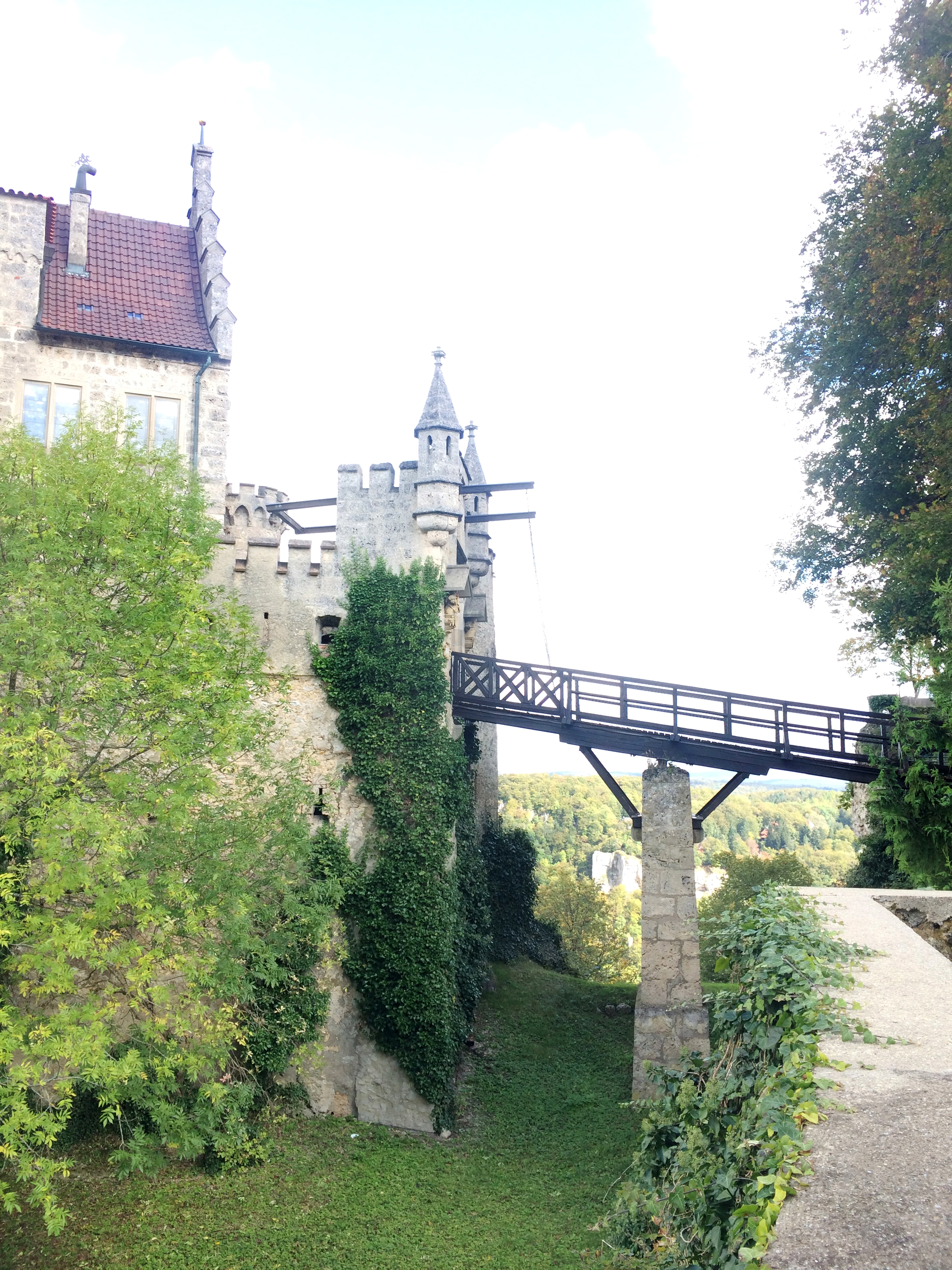 I think maybe this used to be a drawbridge.
