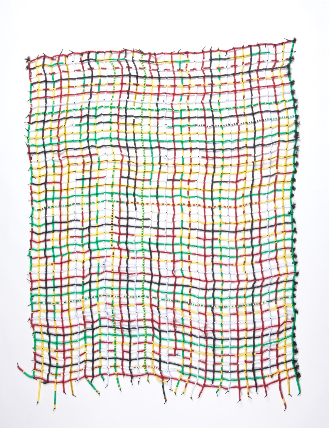 #8- "Untitled On Purpose" Mark Pugh Each color representation is as follows: RED: The violence that led to "freedom" BLACK: Black, Indian, and Colored people GOLD: Africa's mineral wealth YELLOW: the Sun WHITE: The colonial and apartheid pasts GREEN: Africa's fertile land (BLACK AND WHITE also represent the many diverse people of South Africa. Many whom are of Black and White descent. Much like The Daily Show's host Trevor Noah) 
