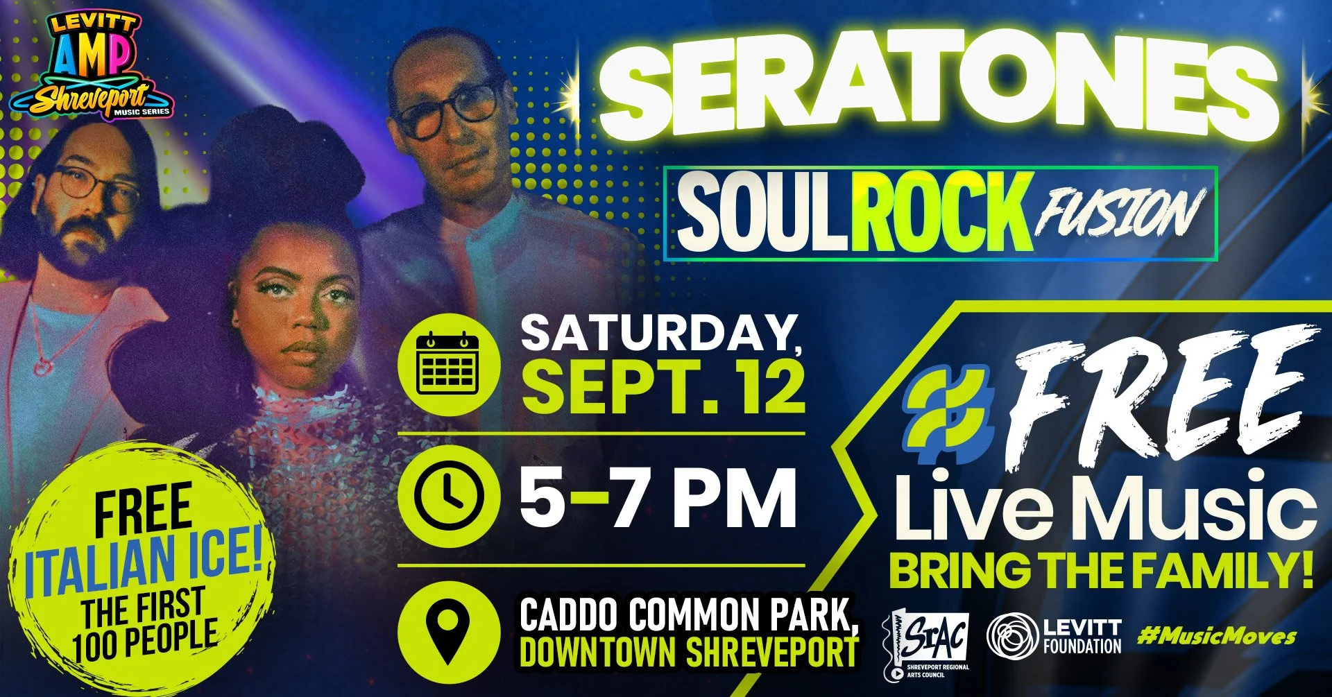 Seratones | Levitt AMP Shreveport Music Series