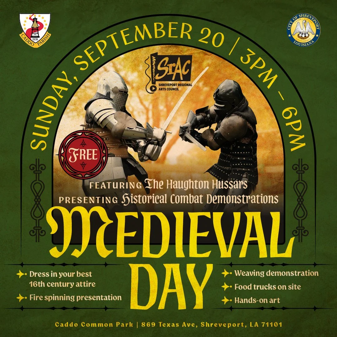 Medieval Day is coming to Caddo Common Park in Downtown Shreveport