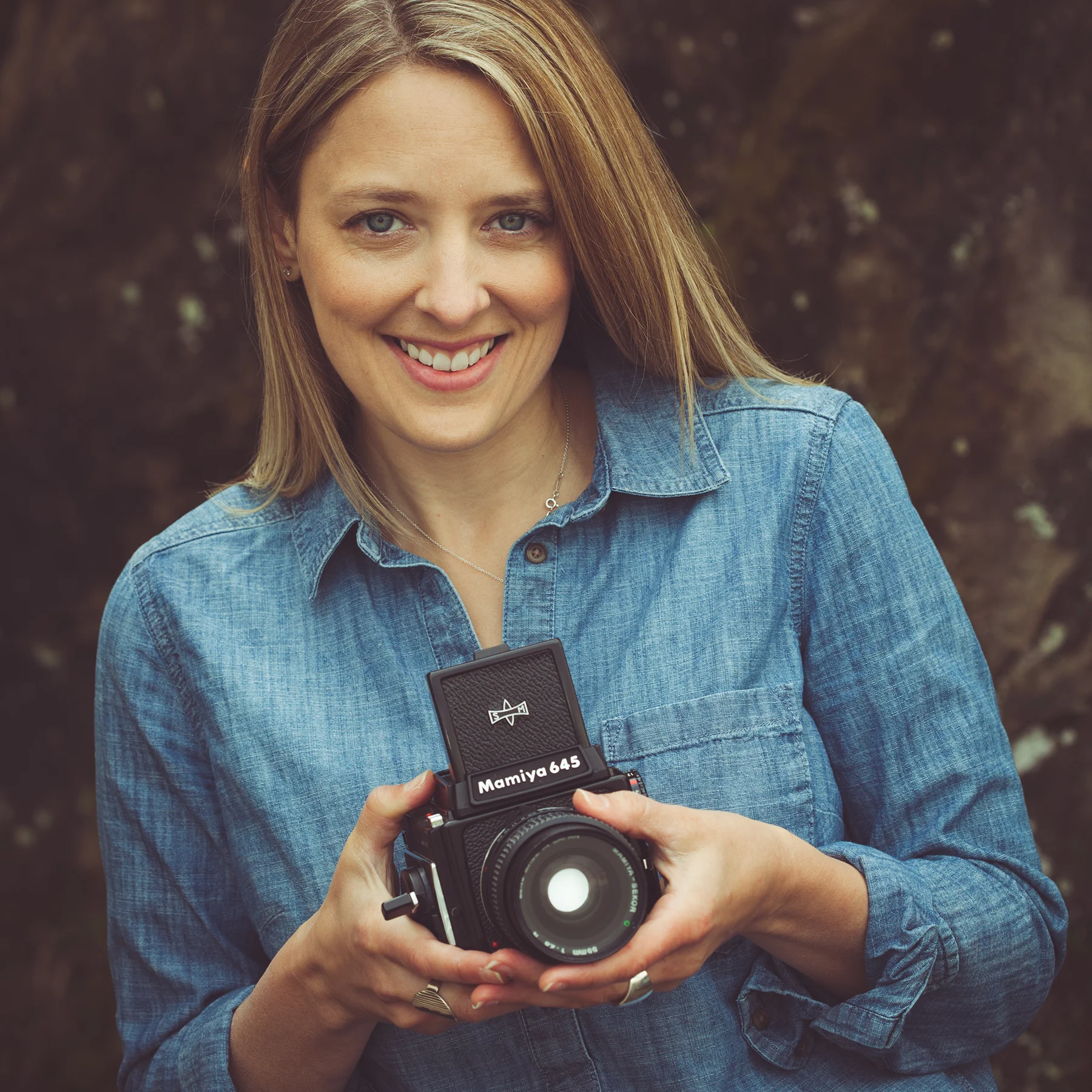 Me and my trusty Mamiya 645!