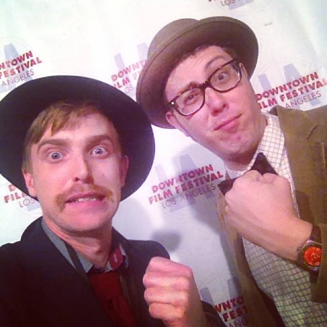 A gentleman came up to Colin and I and said "Hey, I like your Costumes!" and I replied, "Thanks it's our everyday Costumes..." Well except for that rugged Stash, that comes and goes.