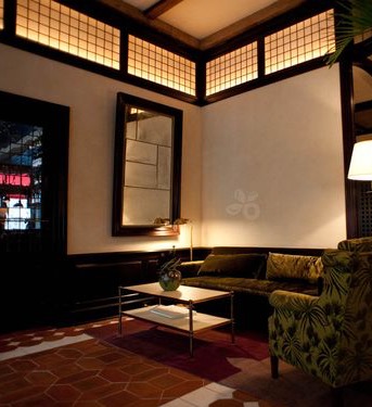Our Cole Porter Coffee Table in the Greenwich Hotel, NYC