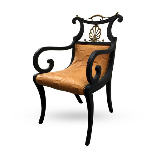 Cole Porter Louis XV Style Armchair — FREDERICK P. VICTORIA & SON, Inc.