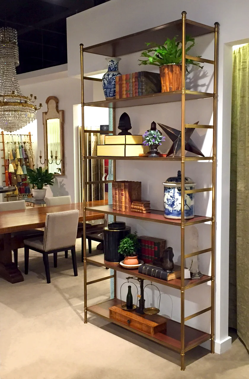 R801E model Cole Porter Etagere at Ainsworth Noah Showroom