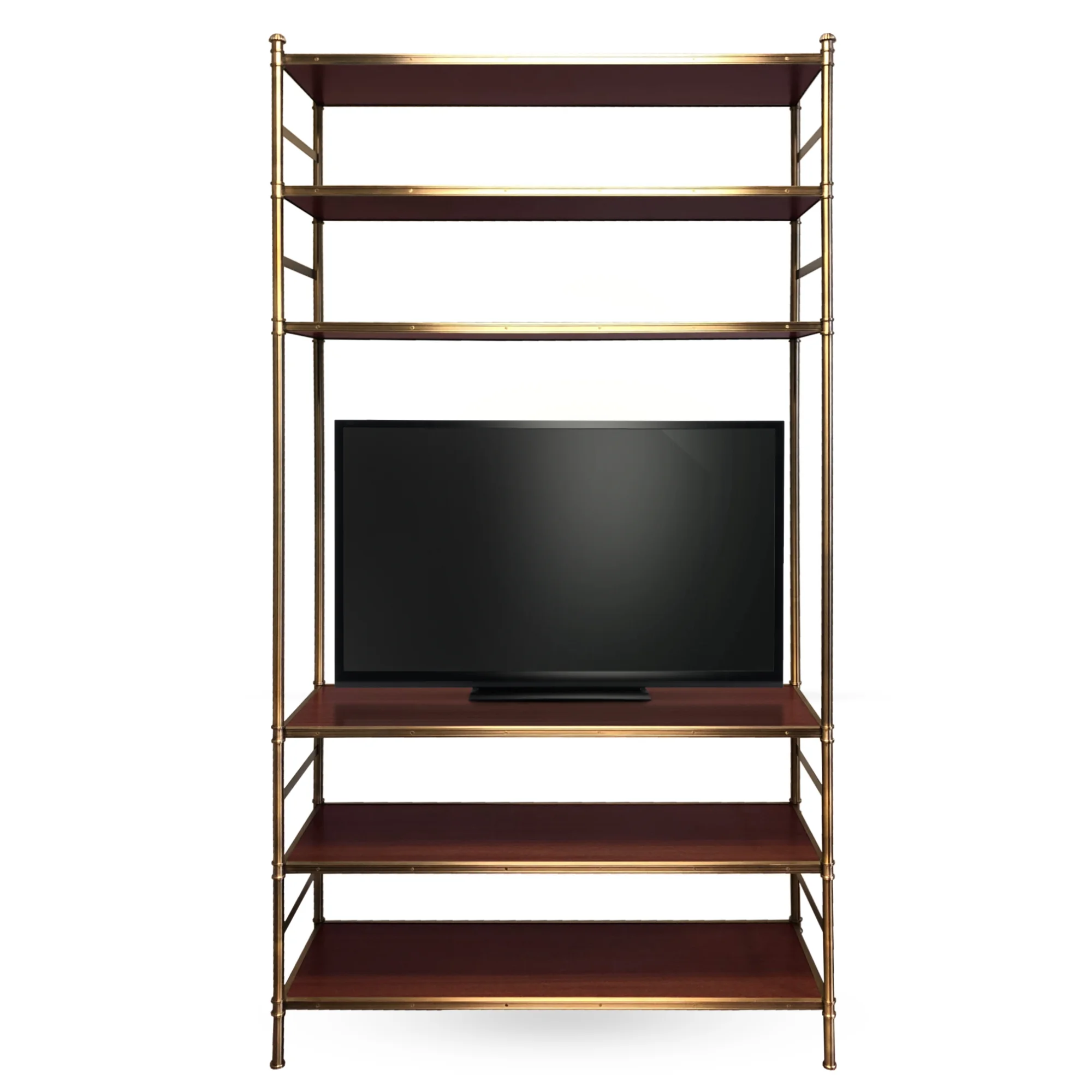 Custom Cole Porter Etagere TV stand by Victoria & Son