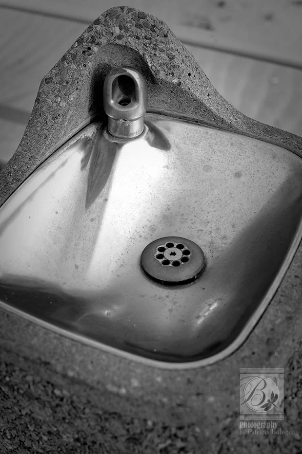 Stone Water Fountain at Jones Beach