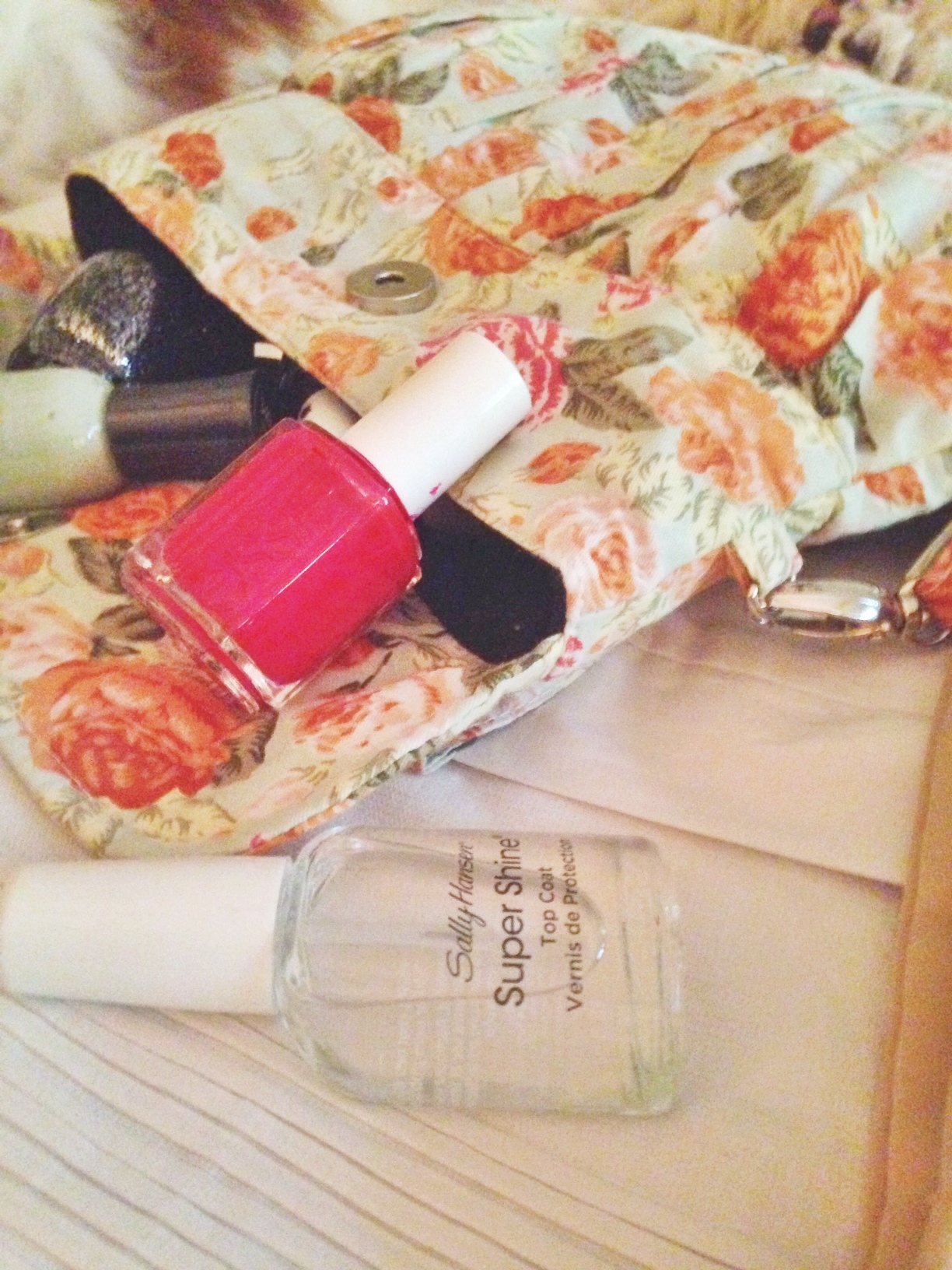Manicures while watching Christy