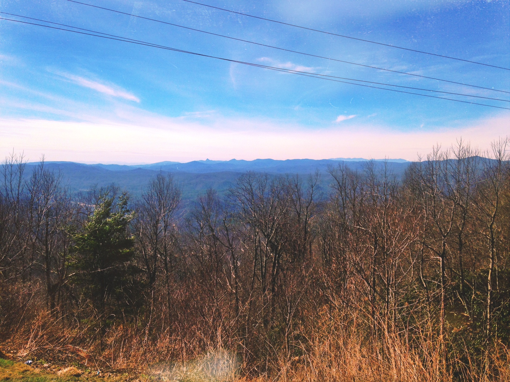 Bye bye mountains...