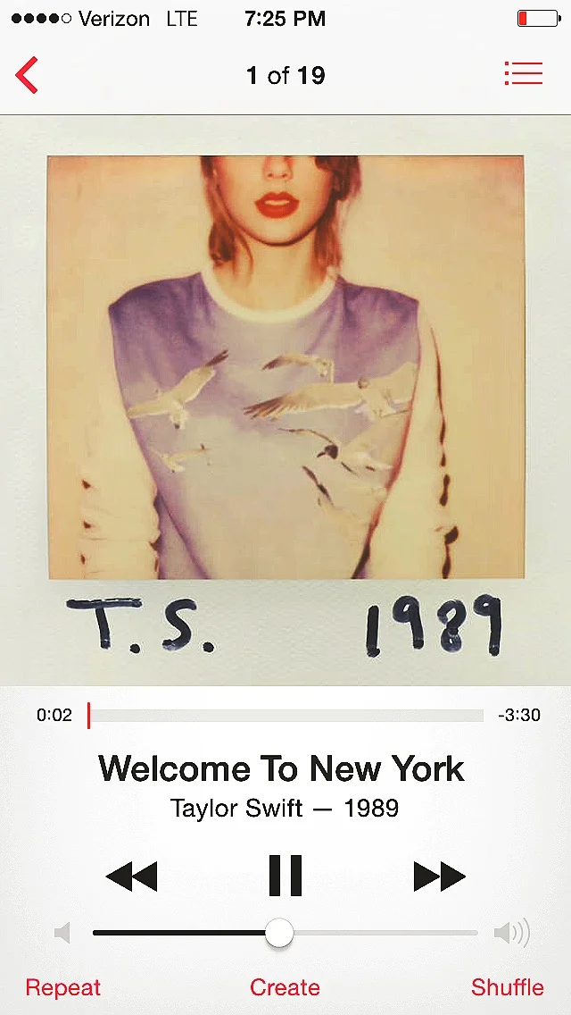 Taxi tunes (don't hate.)