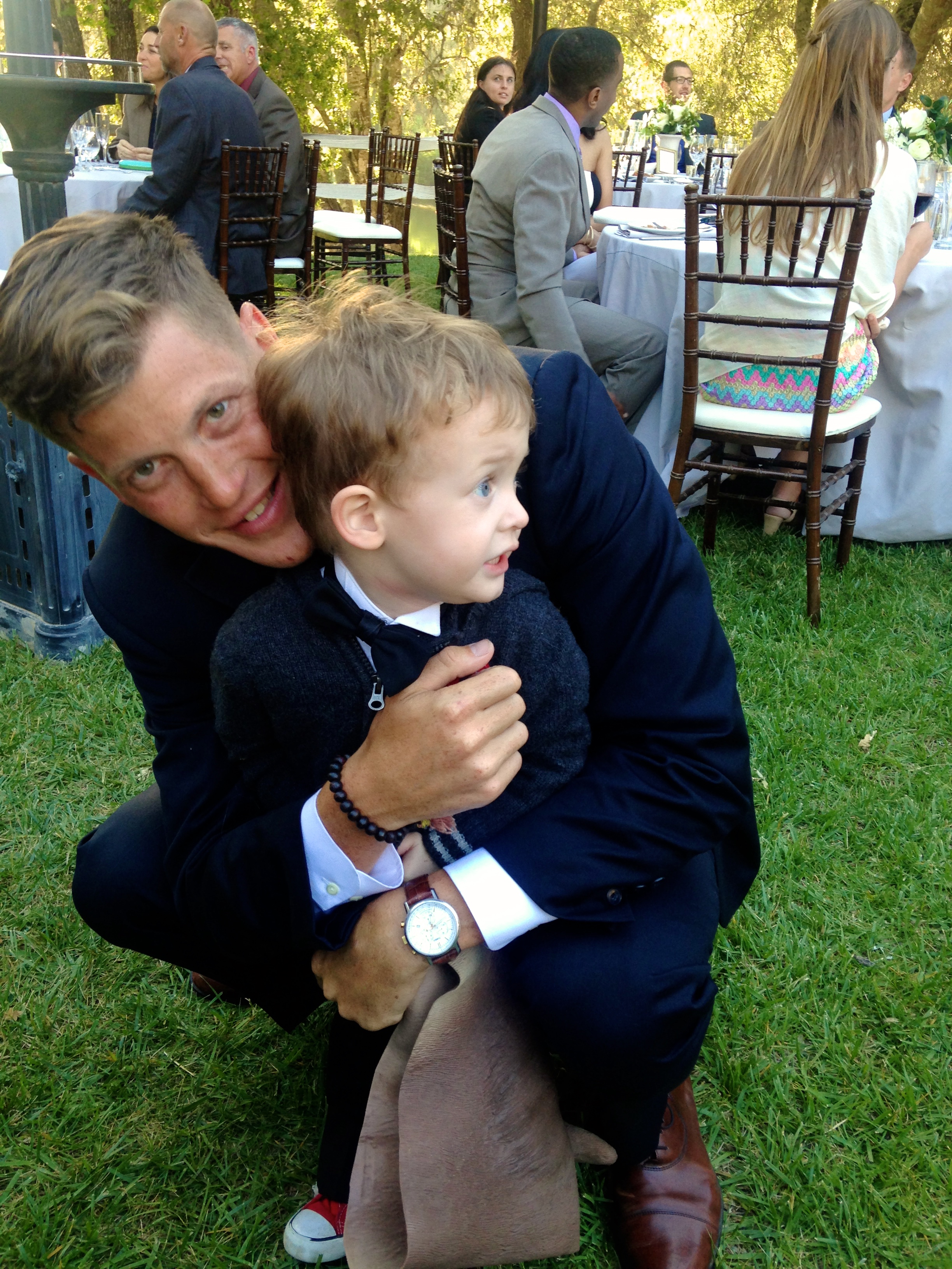Apparently, the "monster" was coming #cutestkidever