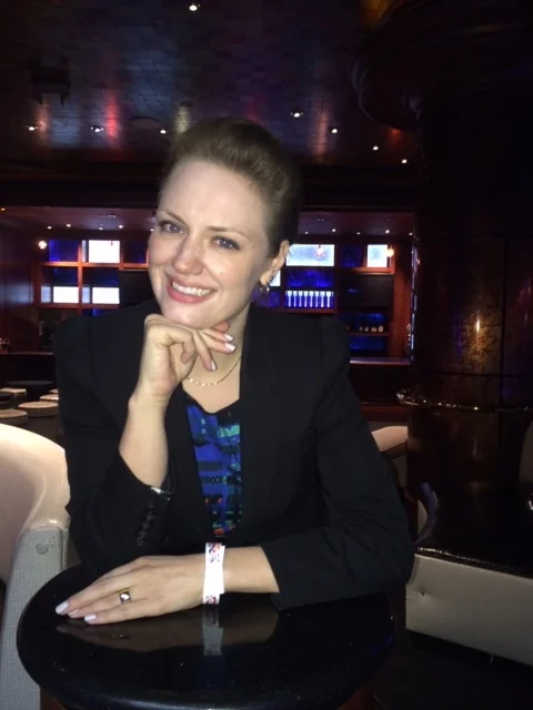 Charlotte enjoys the Reno nightlife