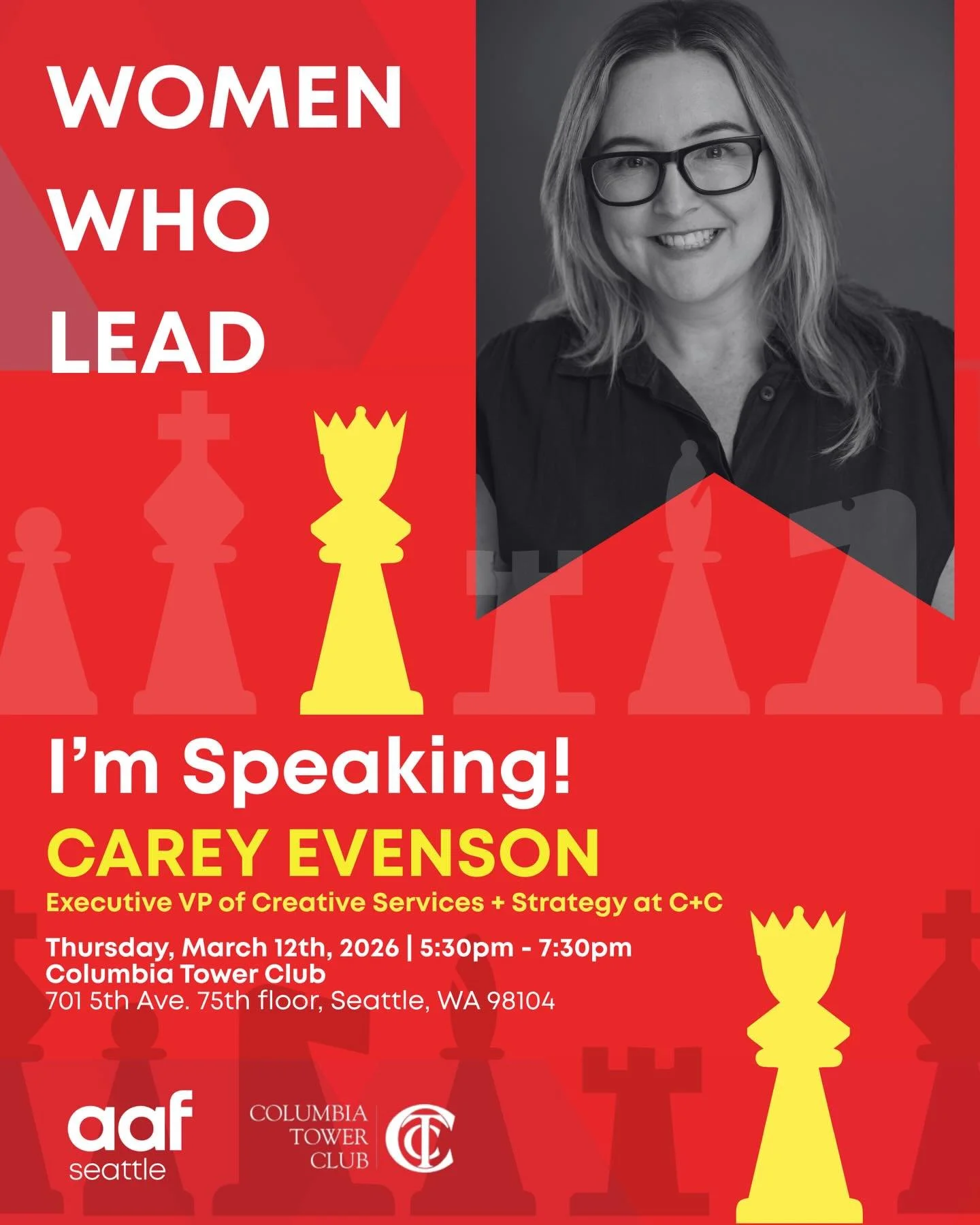 🎤MEET THE LEADERS: Carey Evenson (@careyevenson ) Executive Vice President of Creative Services + Strategy at C+C @colehourcohen 

Carey leads the agency&rsquo;s creative, strategy and production teams to create campaigns for high-profile public sec