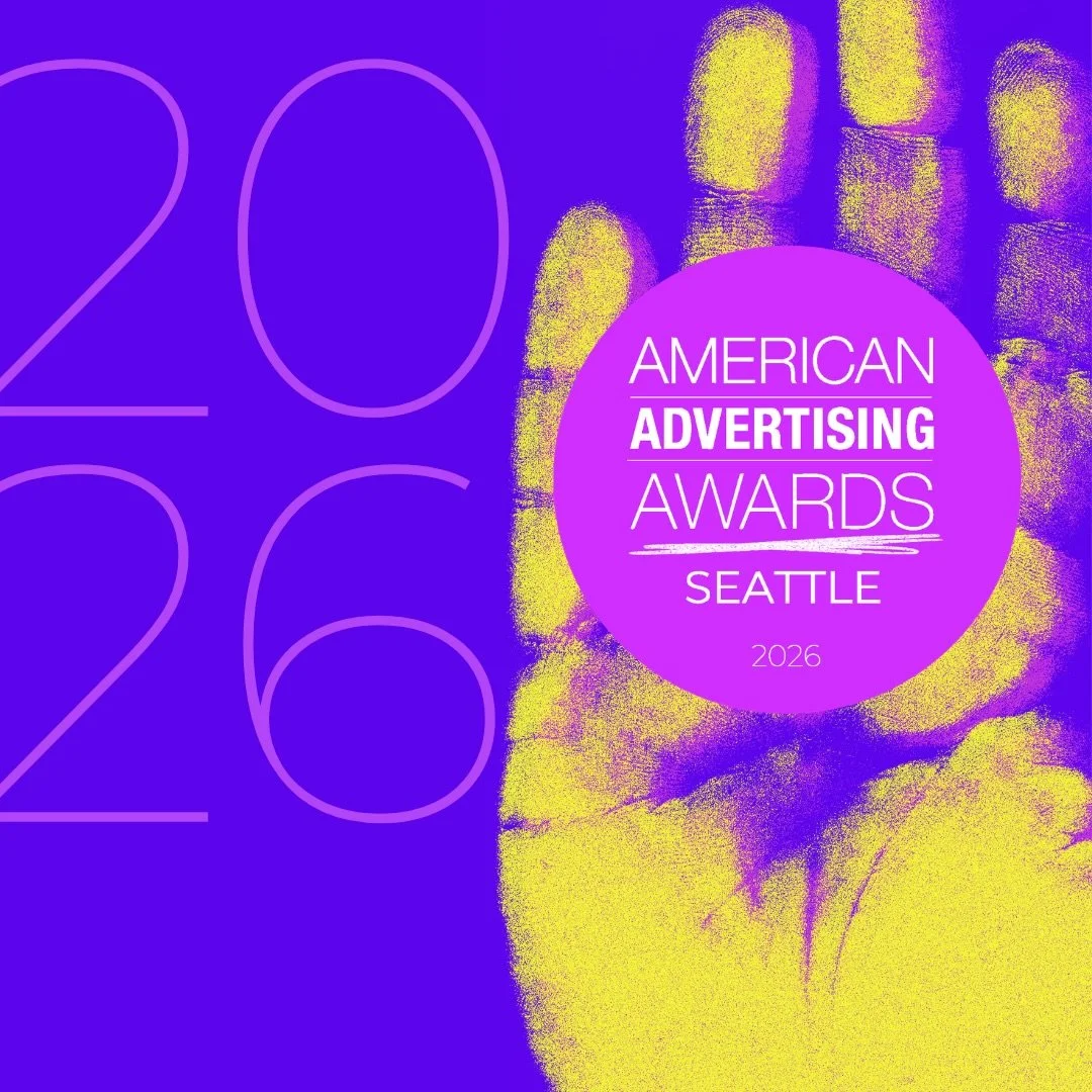 Creativity is human ✨

Every idea starts somewhere human&mdash;a thought, a feeling, a risk. The tools may evolve, but the instinct, the taste, the decision-making? That&rsquo;s all us.

Join us for the 2026 American Advertising Awards Seattle Gala &