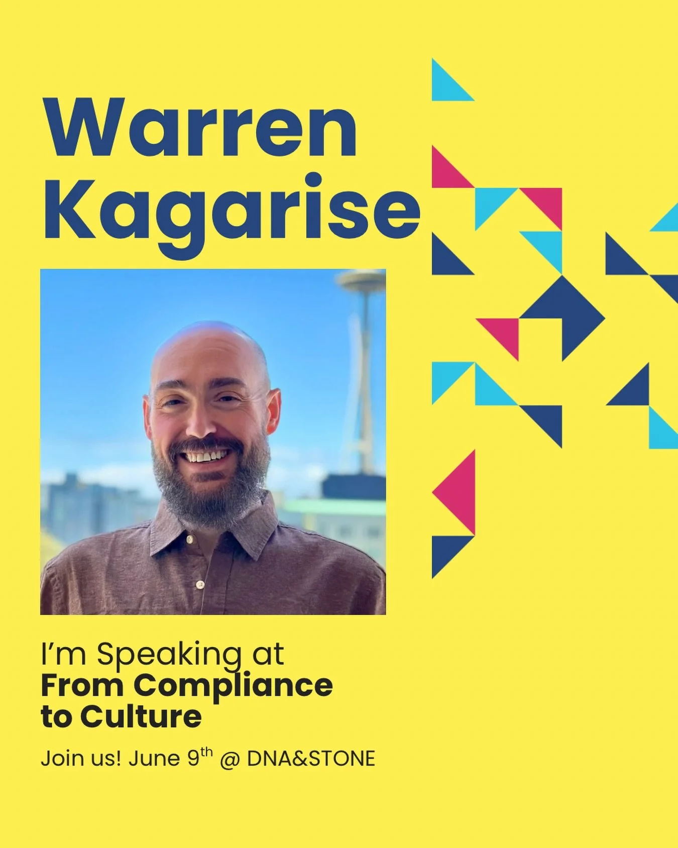 🎤 Meet the speakers! - Warren Kagarise (he/him) is the digital engagement manager for King County, WA. Based in Seattle, he leads efforts to connect the 12th-largest county in the United States with 2.2 million residents via social media and other d