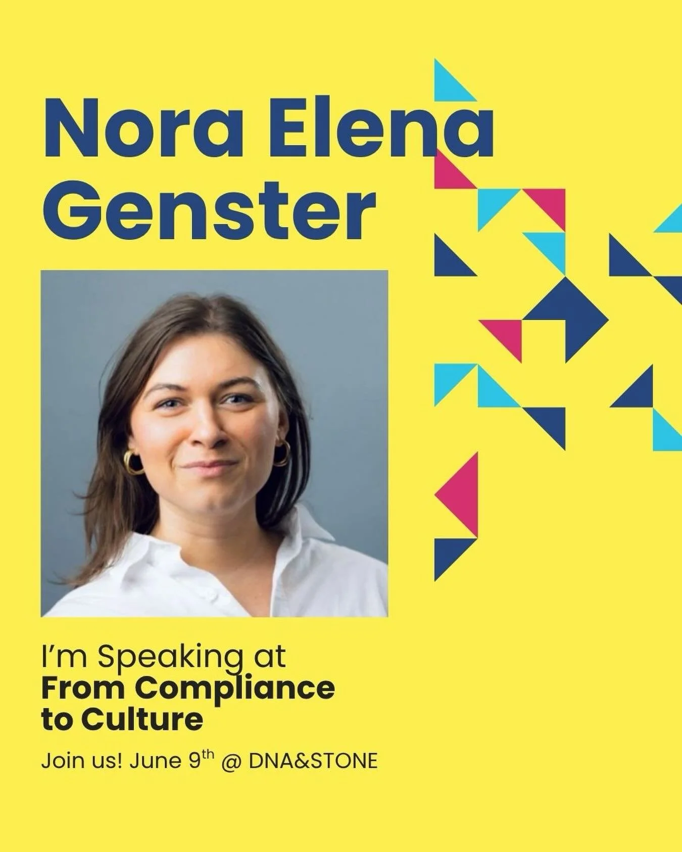 🎤 Meet the Speaker!

Nora Elena Genster (she/her) is the Senior Director of the Employment Transformation Collective (ETC), a division of Northwest Center, where she leads accessibility and disability services that help employers build more inclusiv