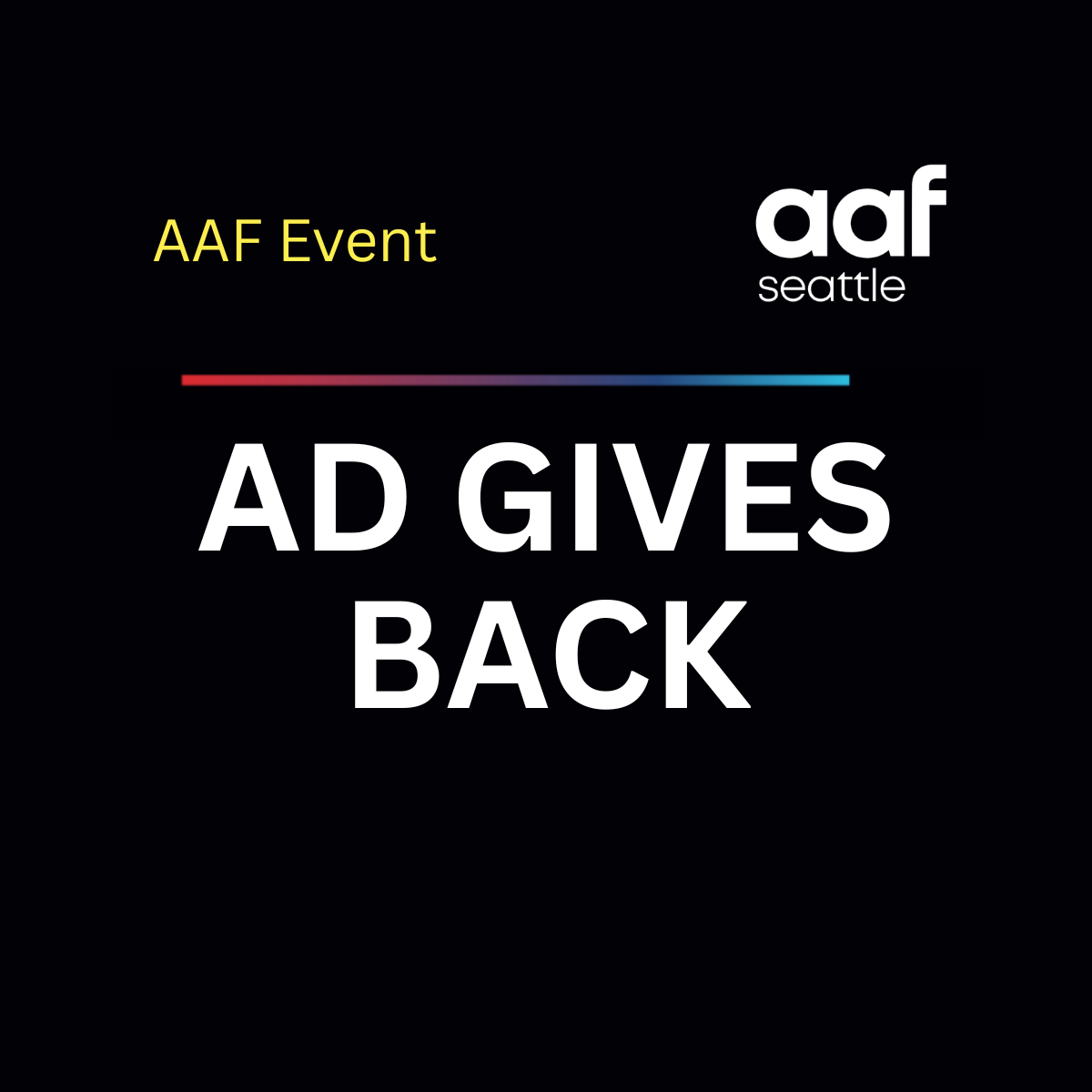 Ad Gives Back
