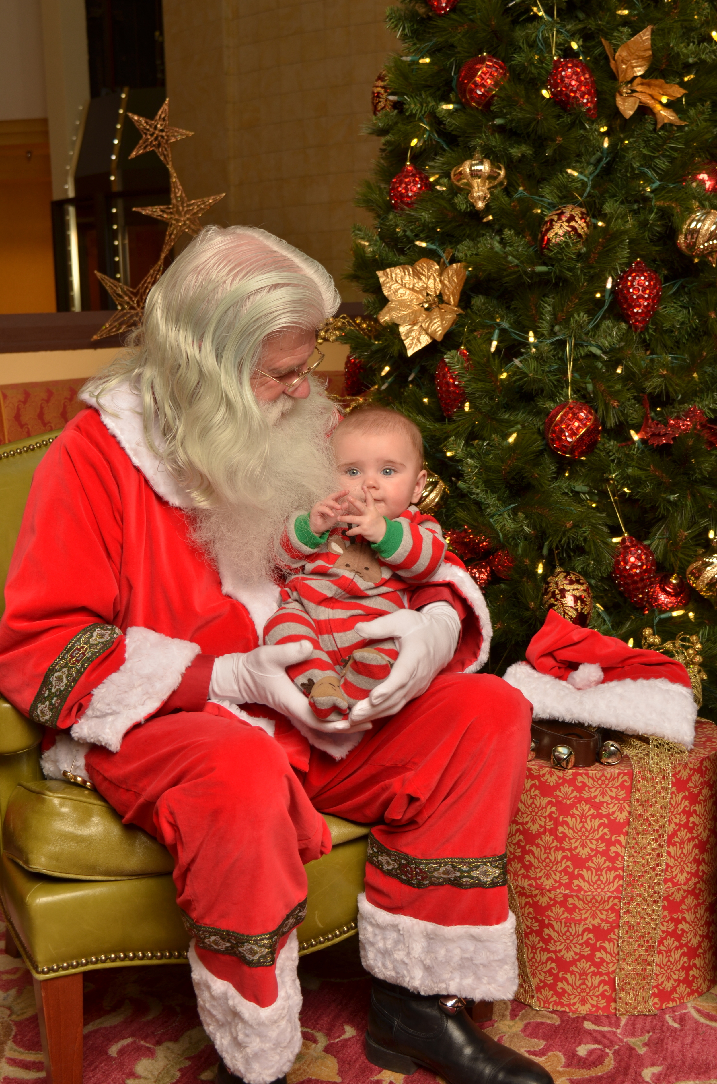 Santa's Little Helper at the Marriott
