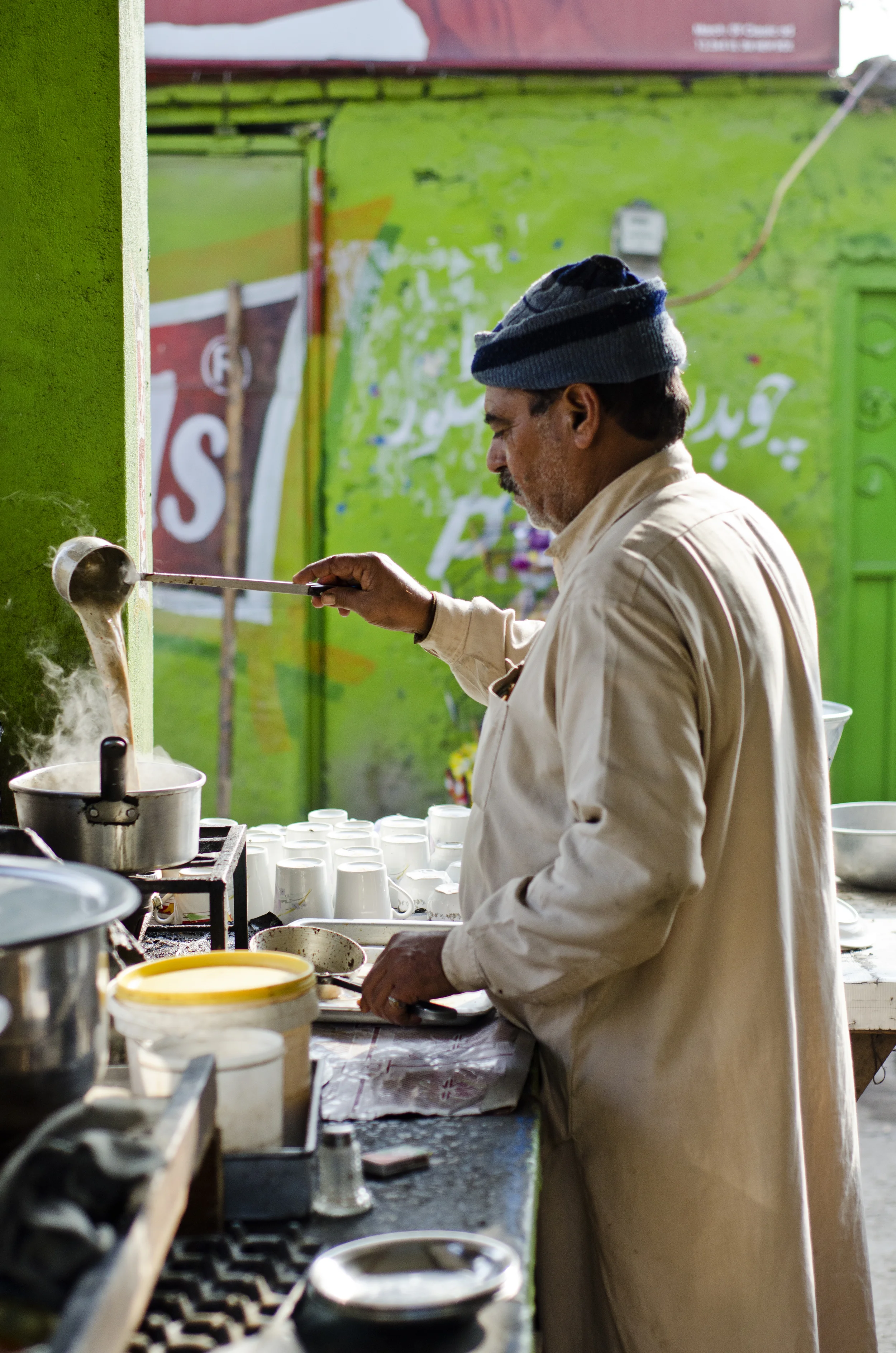 ladling chai