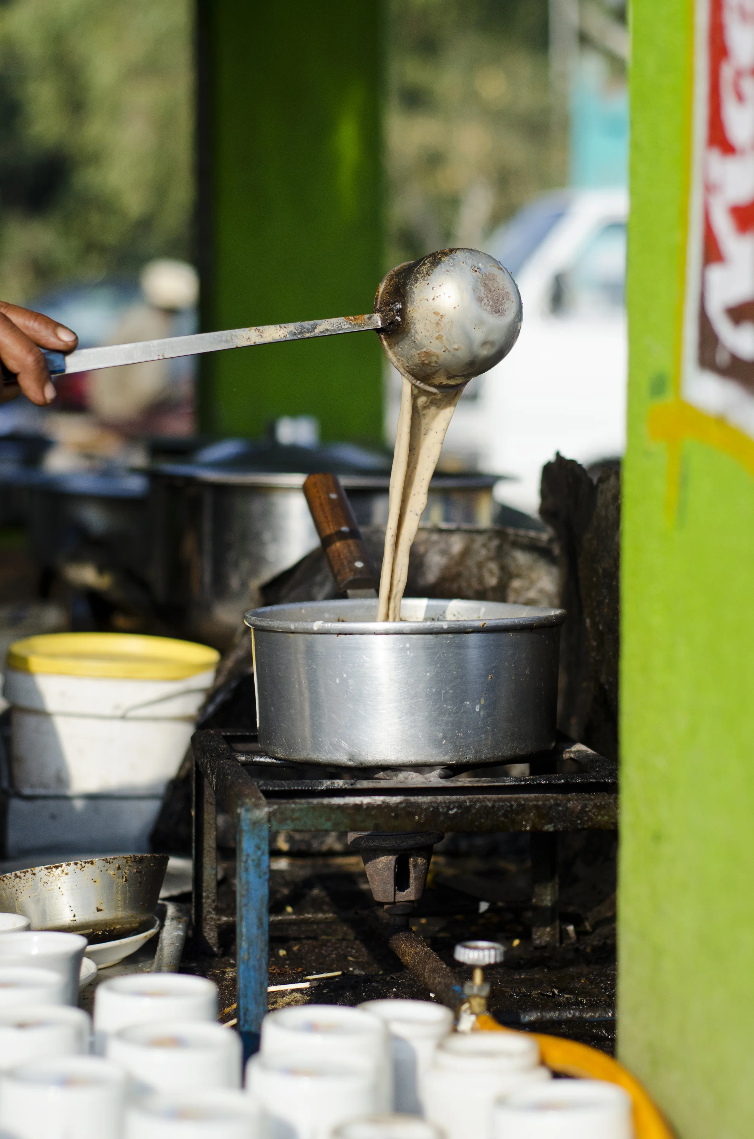 ladling chai