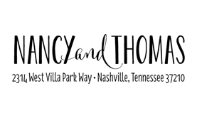 Luella Address Stamp$28 - $42