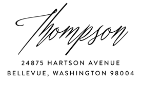 Shameless Address Stamp$28 - $42