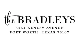 Fun &amp; Formal Address Stamp$28 - 42