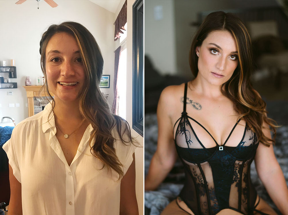 Boudoir Photo Shoot - Before/After