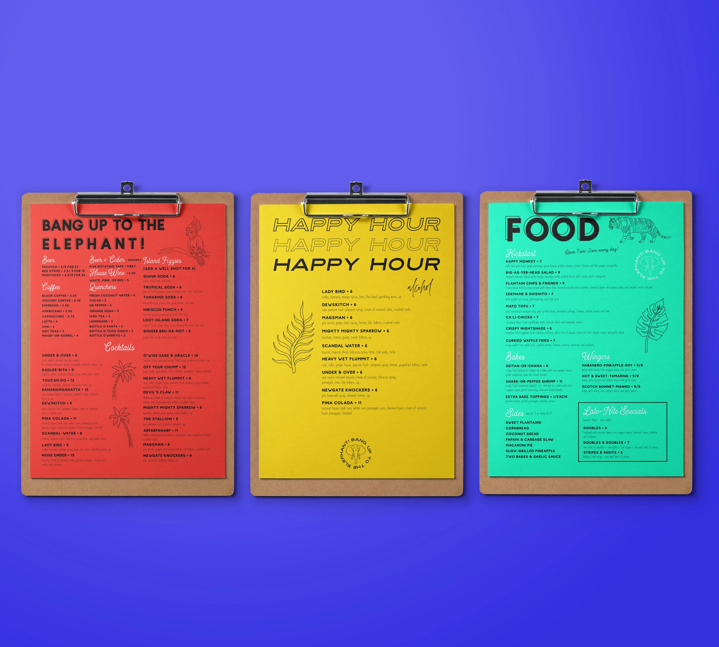 New Bang Up to the Elephant design