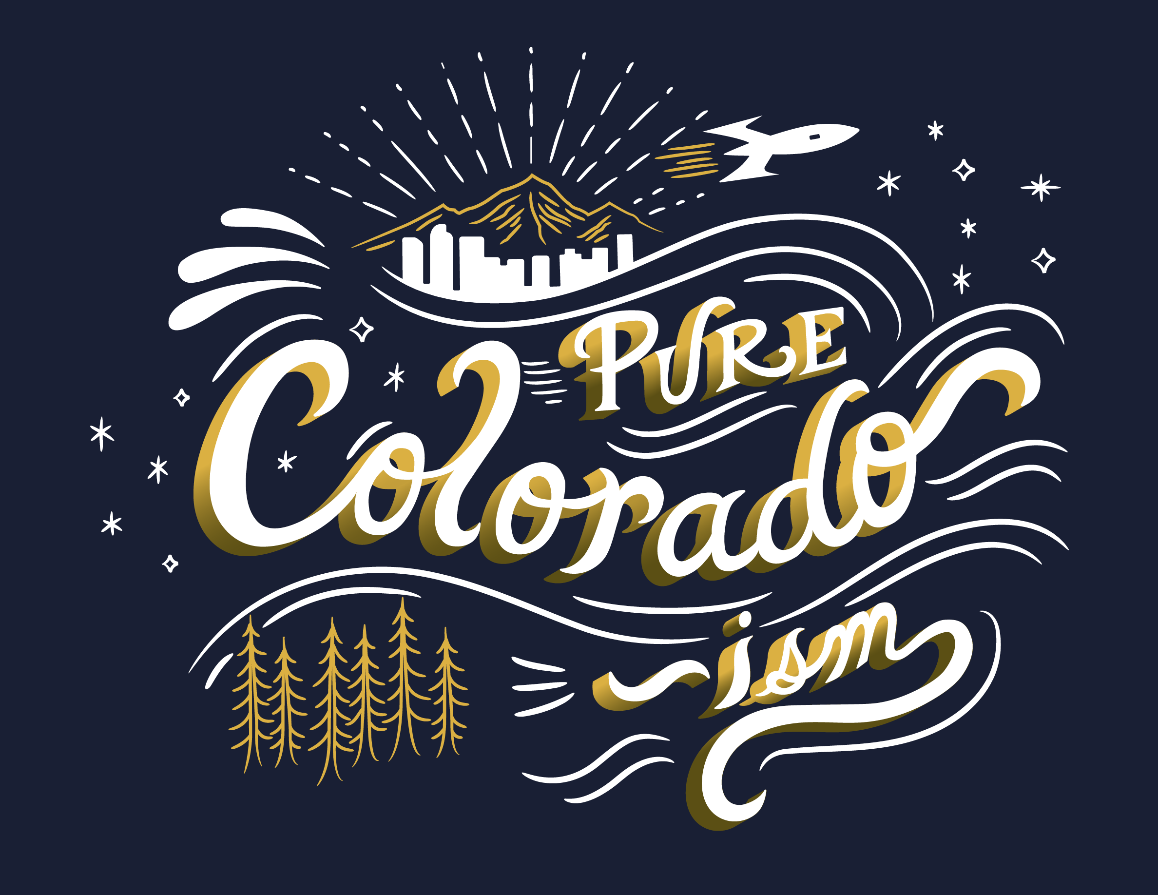 Hand Lettering of Pure Coloradoism