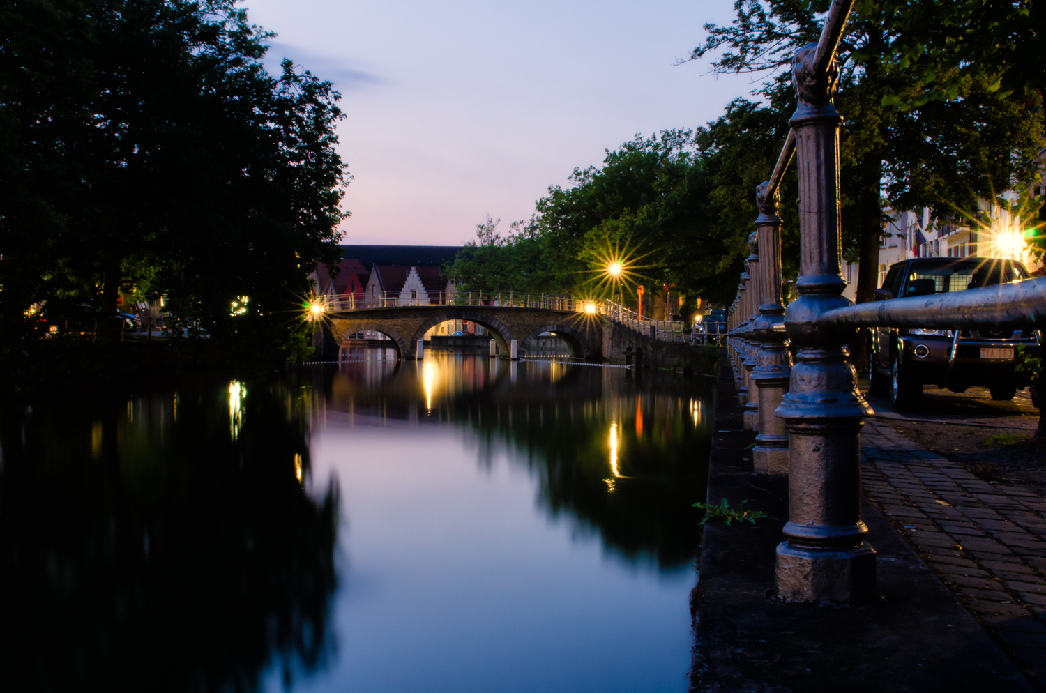Bridge in Brugge, Belgium. Exposure: 30 sec @ f/22 ISO 400, 24 mm
