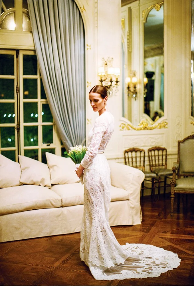 Vanessa Traina in custom Givenchy by Ricardo Tisci .