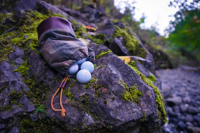 The M.U.R.S.-- Multi-Use Rain Safe bag. The definitive go to accessory and man's best friend, fitting everything from golf balls to whisky bottles