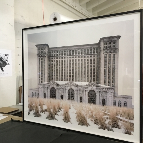Untitled - Depot, Detroit, MI 2012 by Jennifer Garza-Cuen from Captured52’s Season 2 getting ready to ship.