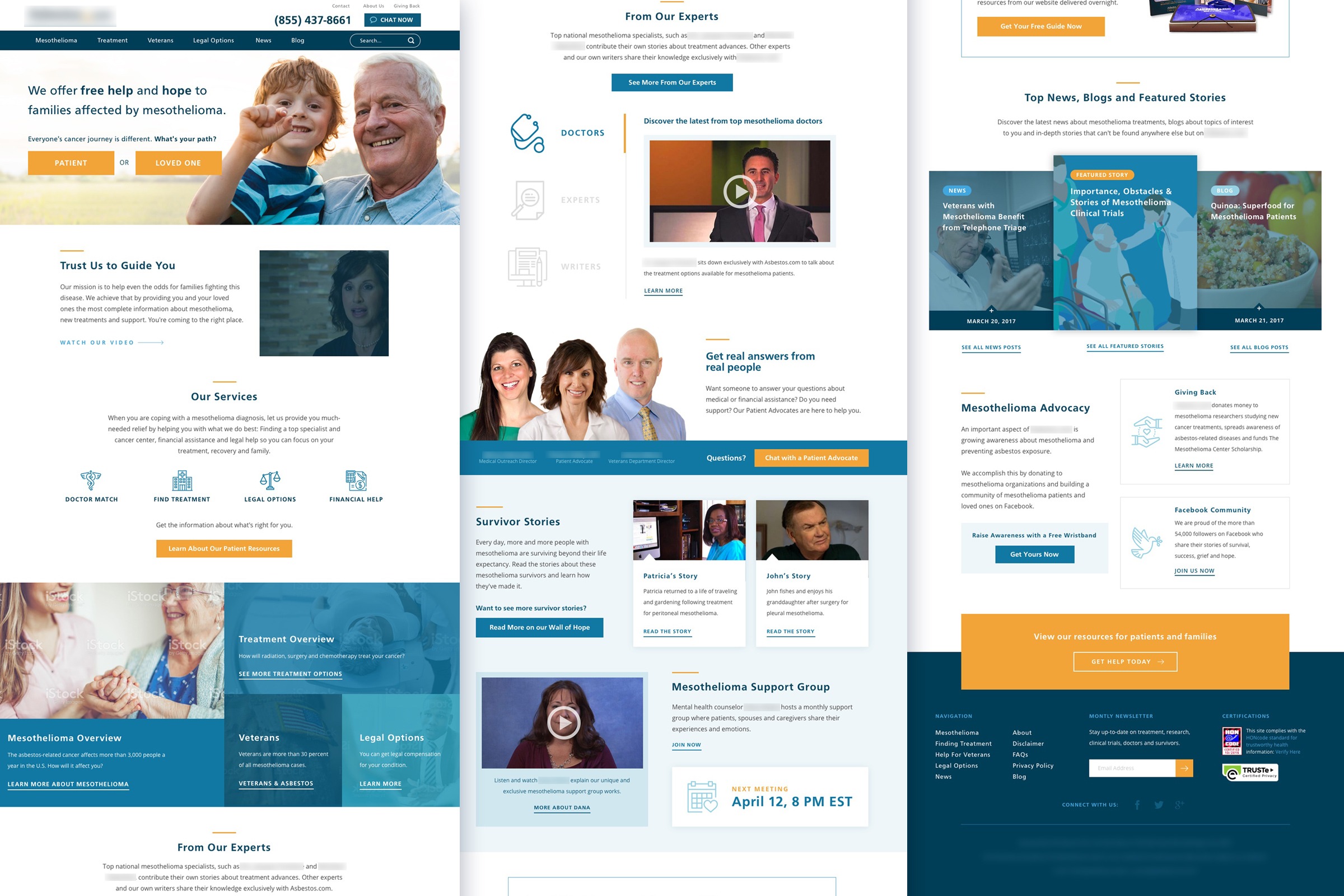 Medical Brand Homepage - 2017