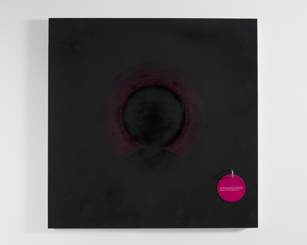 Collar , (2015) 46" x 46" 
