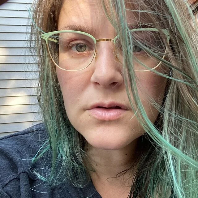 Things are weird but it&rsquo;s Friday 💐  I like photos where I look too serious &amp; I&rsquo;m looking forward to having a little fire outside and some tasty grilled food tonight. How&rsquo;s everyone doing out there?