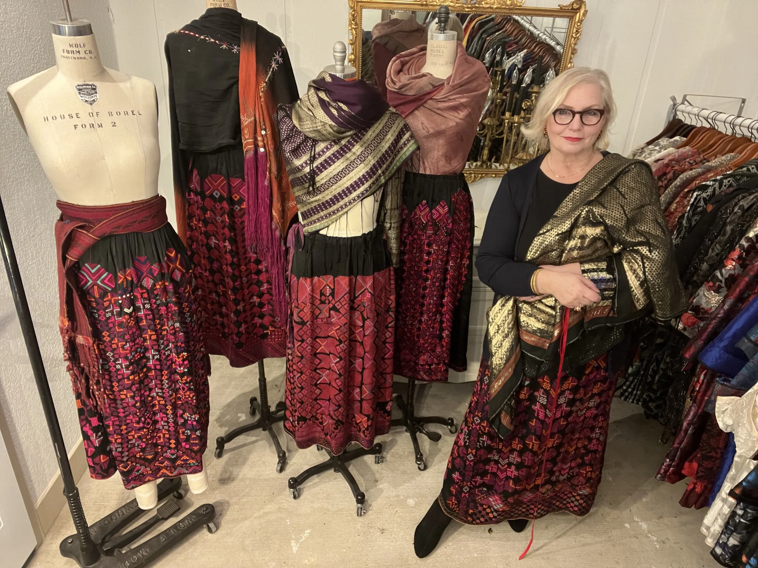 Syria Embroidered Sukhneh Dress Aida Dalati