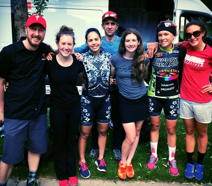 The team and our support dudes!