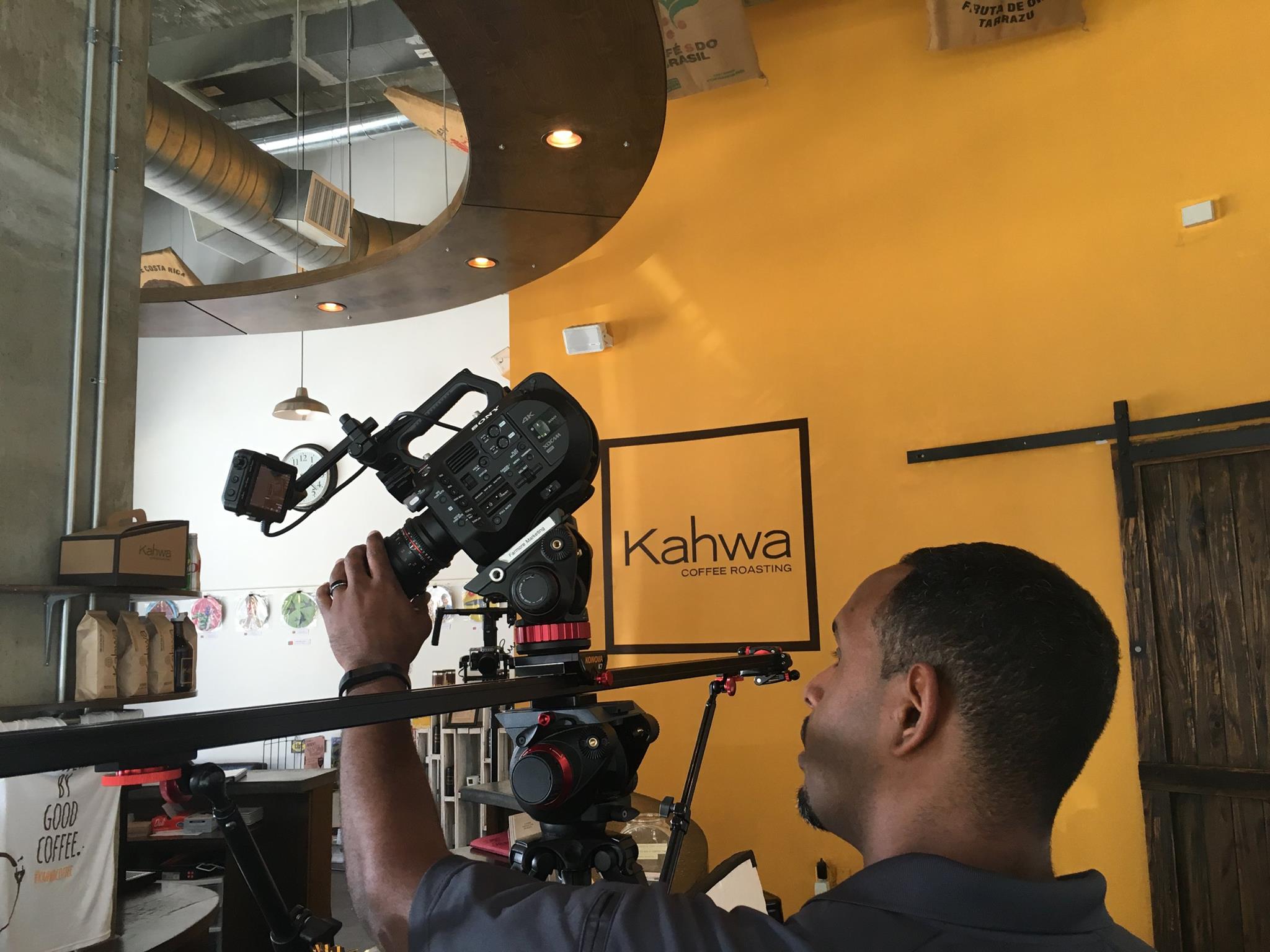 Kahwa Coffee Video Shoot