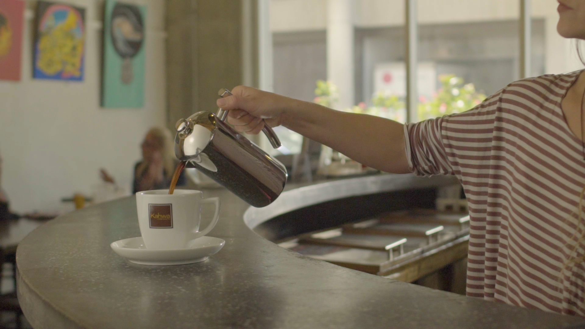 Kahwa Coffee Video Shoot