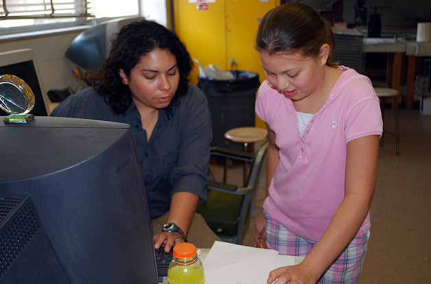 El Tigre Art Camp with Santa Barraza at the University of Texas A&M at Kingsville, 2008.
