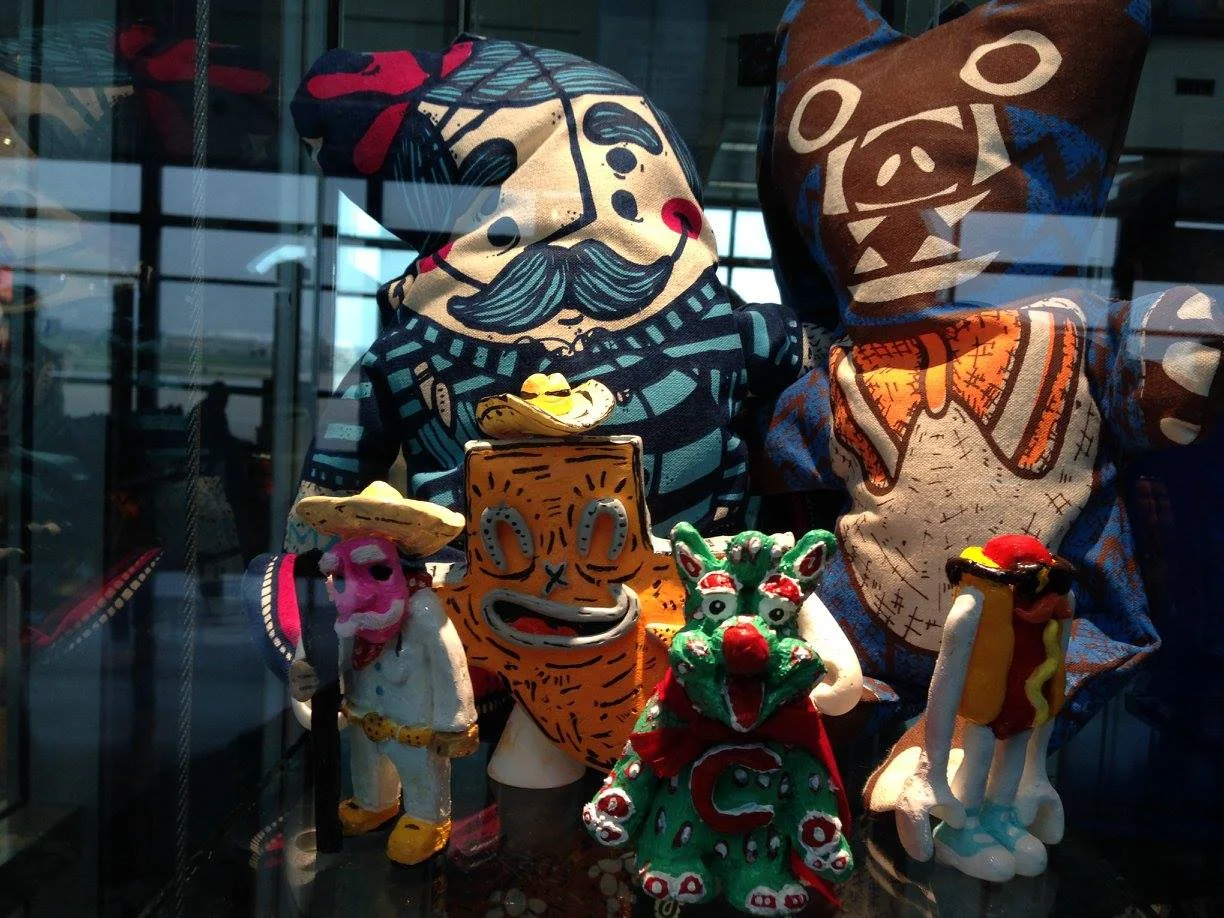 A Variety of Art from Around the Austin Area , Austin-Bergstrom International Airport, February 4-May 5. (as part of Puro Chingón Collective)