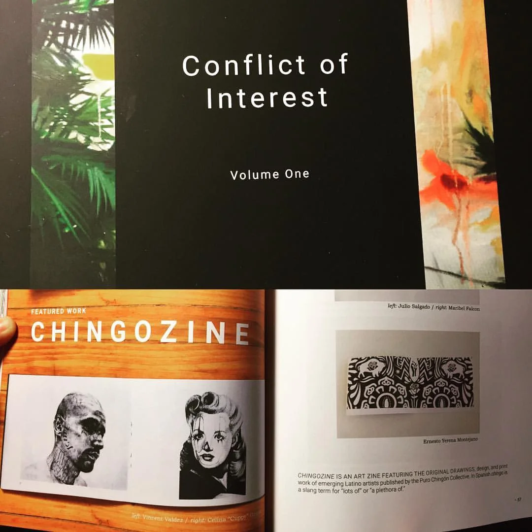 "ChingoZine" Conflict of Interest Volume One. 56-59.