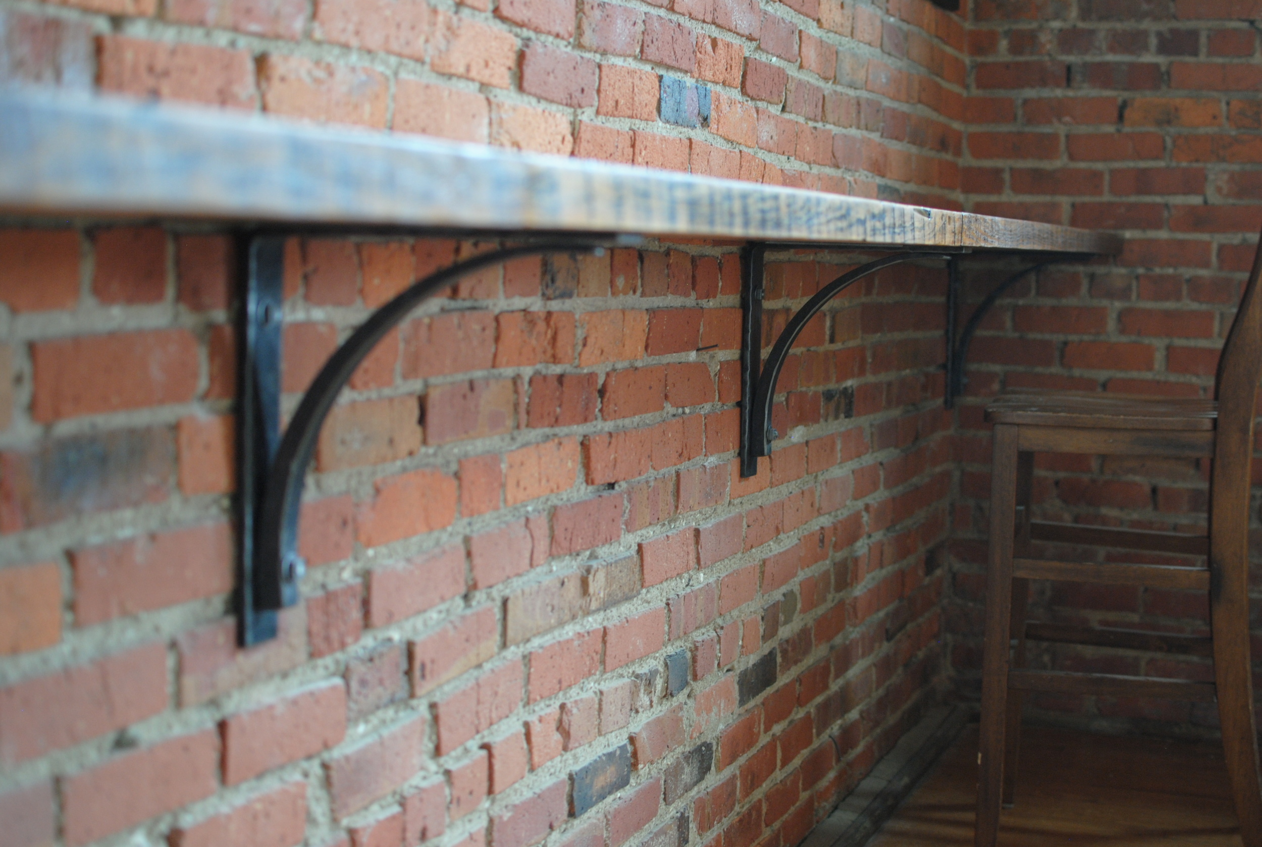 Bar Counter and Brackets